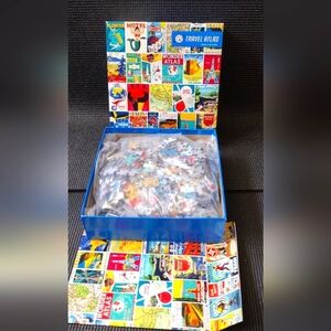 Travel Atlas 1000 Piece Jigsaw Puzzle